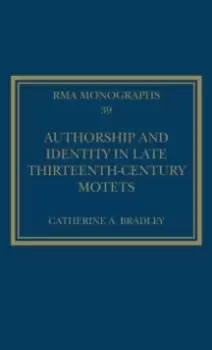 Image of Authorship and Identity in Late Thirteenth-Century Motets