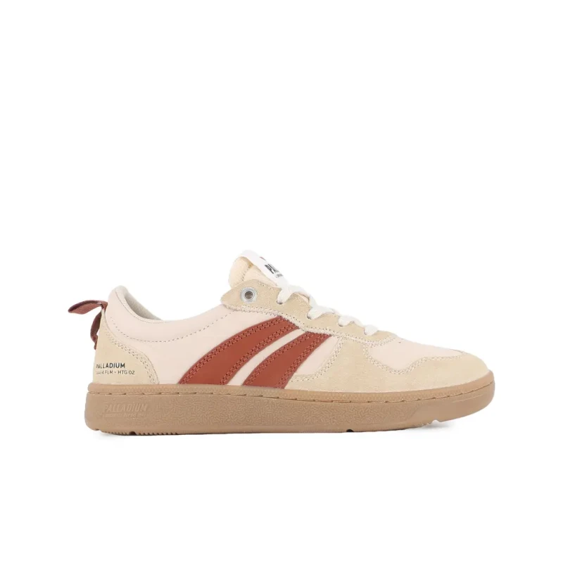 Image of Palladium Trainers Palladium Pallacup Flame OG Beige Unisex 37