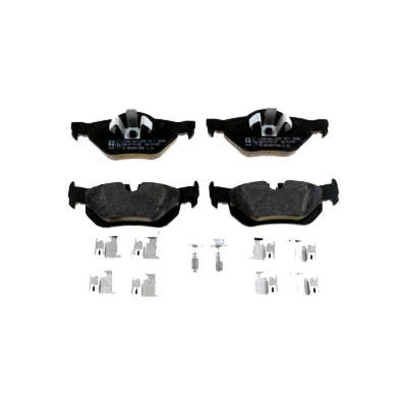 Image of ZIMMERMANN 23926.170.2 Brake pad set Rear Axle, incl. wear warning contact, Photo corresponds to scope of supply Brake Pad Set,disc brake (402)
