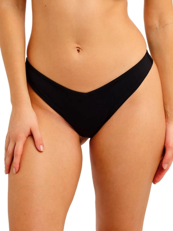 Image of Freya Womens Jewel Cove Brazilian Bikini Brief in Black Size: 18 Black Female 18
