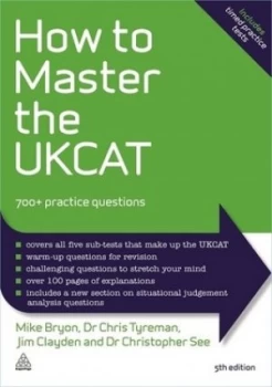 Image of How to Master the Ukcat by Mike Bryon Book