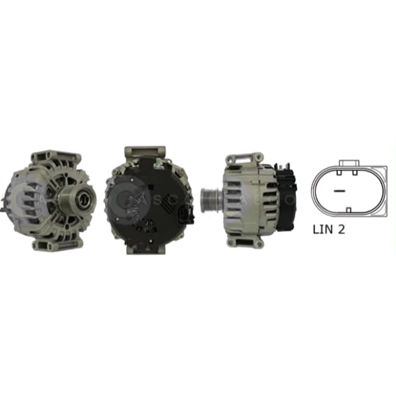 Image of CASCO CAL15468AS Generator Genuine Alternator Charging Current: 220A, Voltage: 12V Alternator (4)