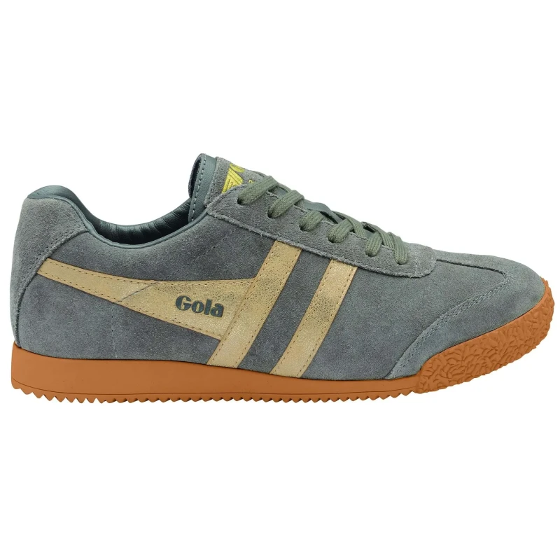 Image of Gola Womens sneakers Gola Harrier Mirror Bleu Female 36
