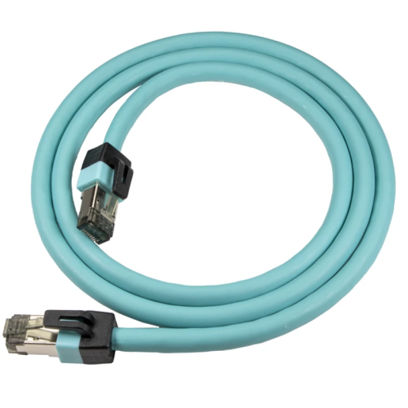 Image of Cablenet 0.5m Ultimate 40G Cat8 5G Aqua S/FTP LSOH 24AWG Snagless Patc