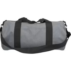 image of Weekender Bag (One Size) (Dark Grey) - Build Your Brand