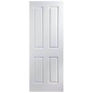 Image of 4 Panel Primed Smooth Internal Door H1981mm W762mm