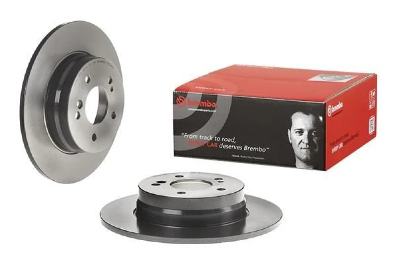 Image of BREMBO Brake disc BREMBO 08.D340.11