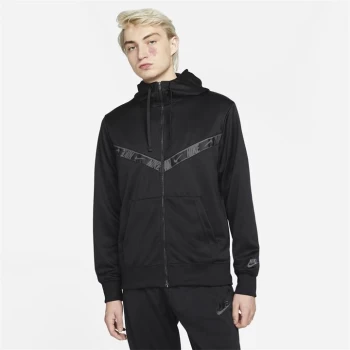 image of Nike Repeat Zip Hoodie Mens - Black