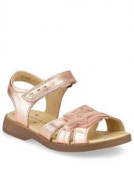 Start-rite Girls Twinkle Sandals, Rose Gold, Size 9 Younger