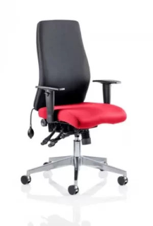 Image of Onyx Bespoke Colour Seat Without Headrest Post Box Red