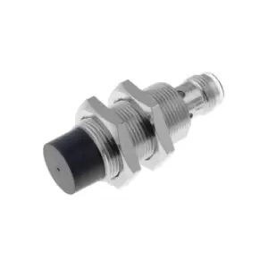 Image of Proximity Sensor, Inductive, Brass-nickel, Short Body, M18, Non-shielded, 16MM, DC, 3-Wire, PNP-NO, M12 Connector