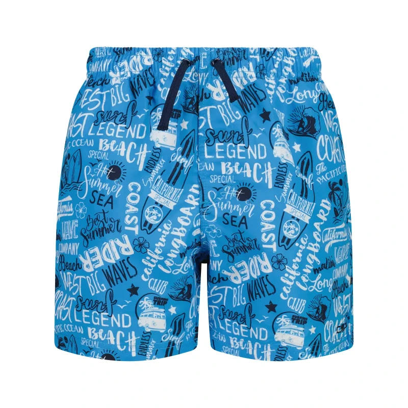 Image of CMP Printed kids' swim shorts CMP Bleu Male 4 ans
