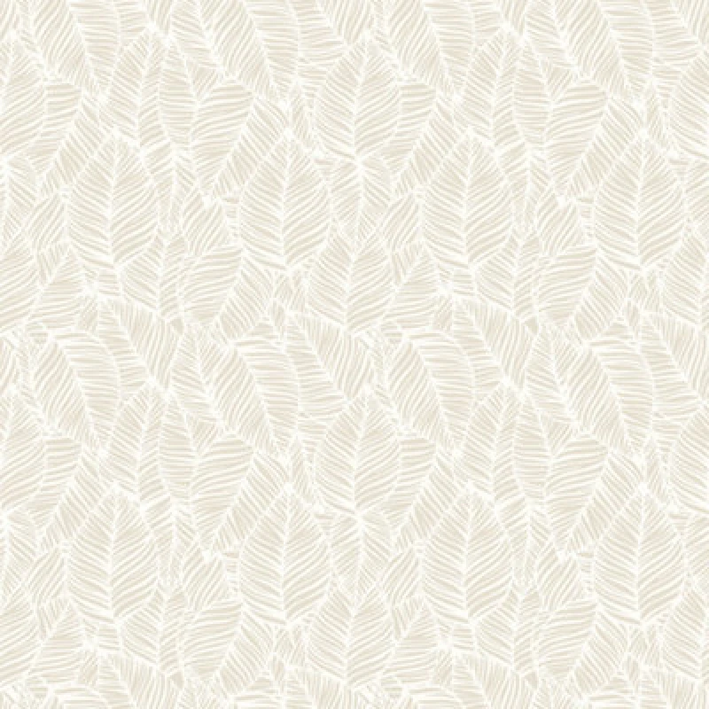 Image of Hoopla Walls Zebra Leaf - Linen 10M Wallpaper
