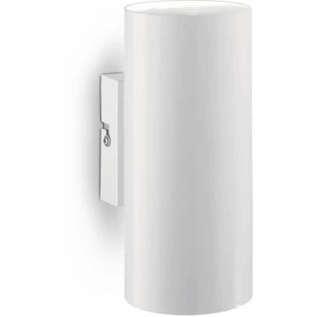 Image of Ideal Lux Hot - 2 Light Up & Down Wall Light White, GU10