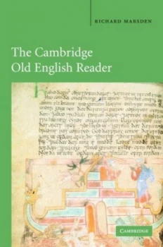 Image of The Cambridge Old English Reader by Richard Marsden Paperback