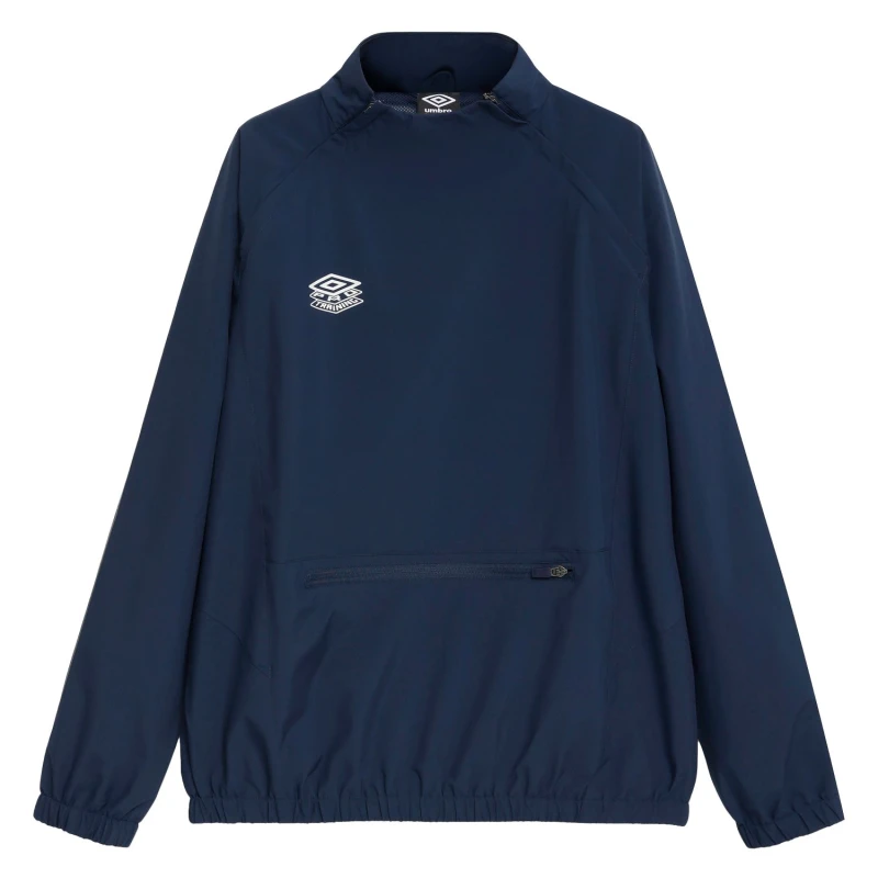Image of Umbro Umbro Men Optimus Training Drill Top in Navy Size: Small Navy S Male 5063652570906