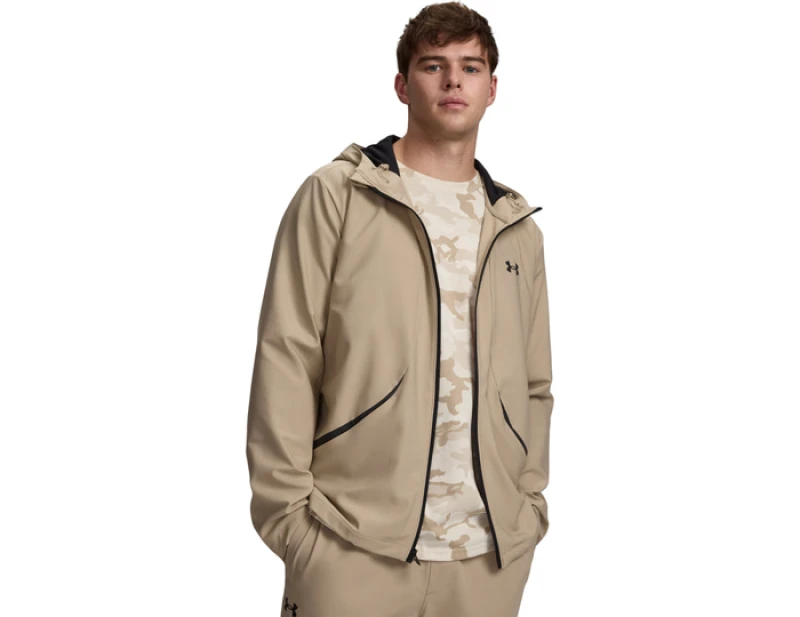 Image of Under Armour Unstoppable Woven Jacket Brown C299 L