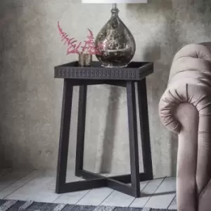 Image of Gallery Direct Boho Boutique Side Table Black