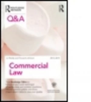 Image of Commercial Law 2013-2014 by Jo Reddy Book