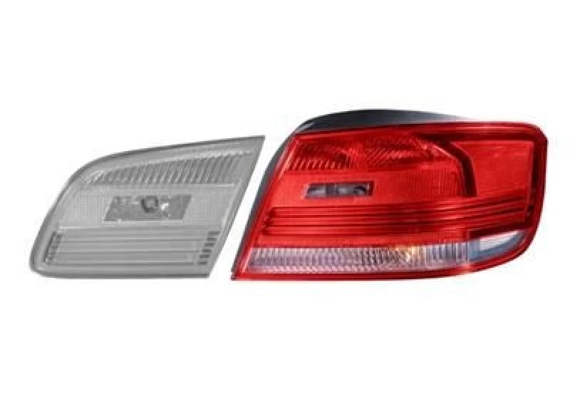 Image of VAN WEZEL 0659922U Rear light Outer section, with bulb holder, Right Combination Rearlight (391)