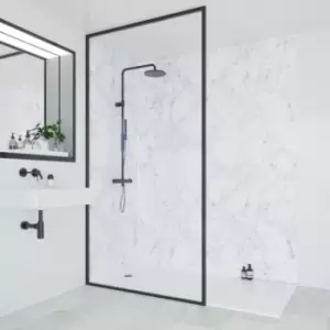 image of Multipanel Linda Barker Bathroom Wall Panel Hydrolock 2400 X 900mm Bianca Luna