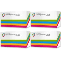 Image of Xerox 006R014 Compatible Black & Colour Toner Cartridge 4 Pack