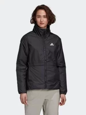 Image of adidas Bsc 3-stripes Insulated Winter Jacket, Black Size XS Women
