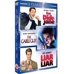 Image of Jim Carrey 3 Film Box Set: Cable Guy Fun With Dick And Jane Liar Liar DVD