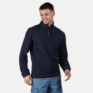 image of Regatta Blue 'Lauro' Zip Neck Fleece - XL