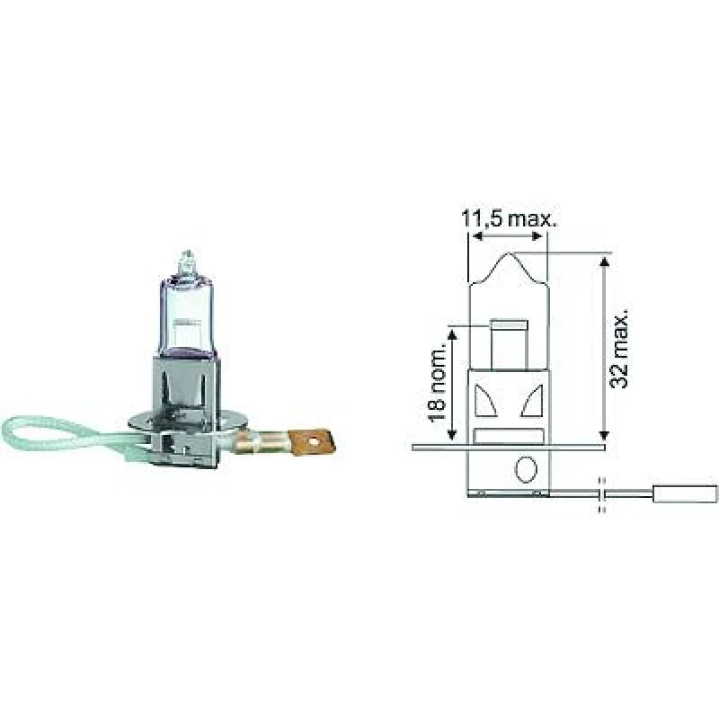 Image of High beam bulb DIEDERICHS LID10016