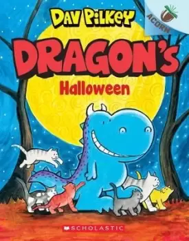 Image of Dragons Halloween: An Acorn Book (Dragon #4) by Dav Pilkey