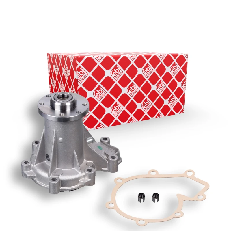 Image of FEBI BILSTEIN 17791 Water pump Cast Aluminium, with gasket/seal Cast Aluminium Water Pump (1260)
