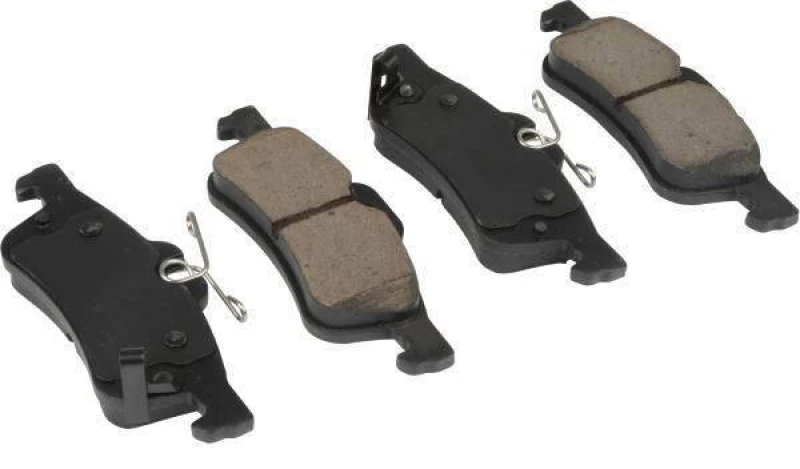 Image of HERTH+BUSS JAKOPARTS J3612041 Brake pad set Rear Axle, with acoustic wear warning, with staples Brake Pad Set,disc brake (402)