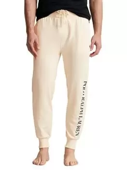 Image of Polo Ralph Lauren Logo Lounge Pant, Cream, Size 2XL, Men