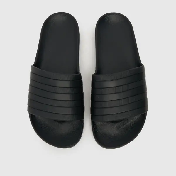 image of adidas adilette aqua sandals in Black UK 9 (EU 43)