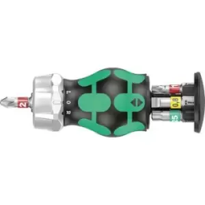 Image of Wera Kraftform Kompakt Stubby Magazin RA 1 Bit set