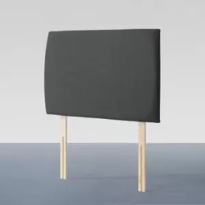 Image of Airsprung 90Cm Single Langford Linoso Charcoal Headboard