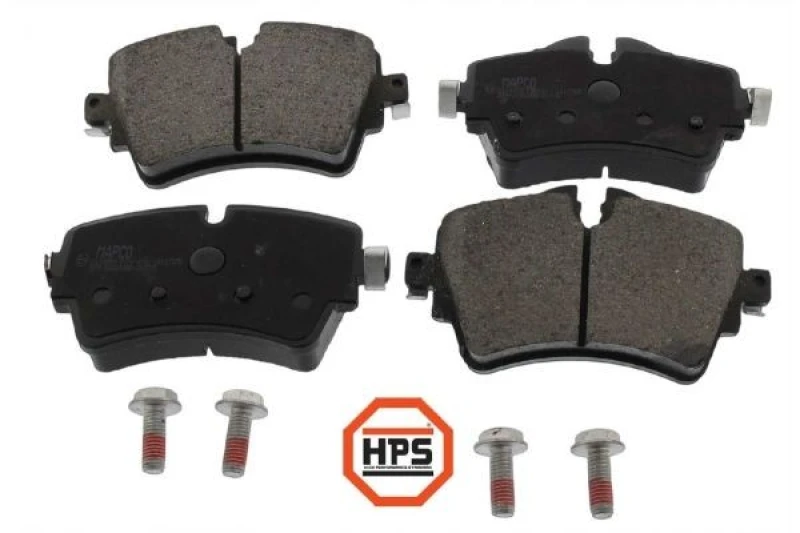 Image of Brake pad set MAPCO 6114HPS