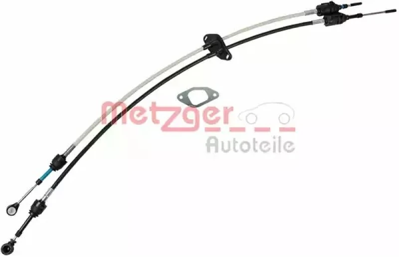 Image of METZGER 3150072 Cable, manual transmission Double Cable Pull Cable,manual transmission (1787)