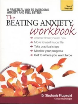 Image of The Beating Anxiety Workbook by Stephanie Fitzgerald Paperback