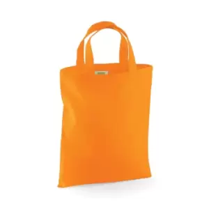 image of Westford Mill Mini Bag For Life - 4 Litres (One Size) (Orange)