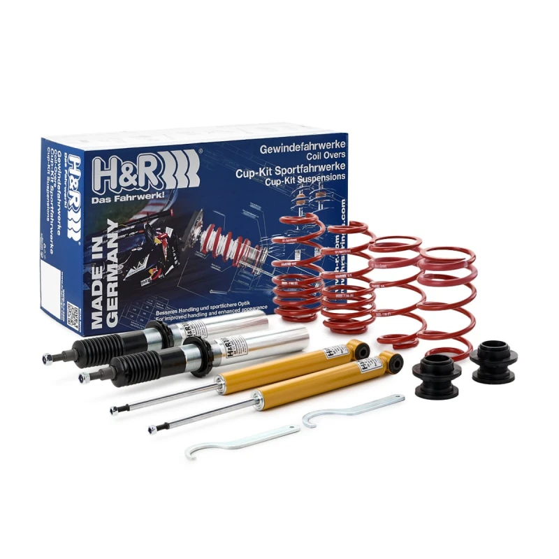 Image of Suspension kit, coil springs / shock absorbers H&R 29225-1
