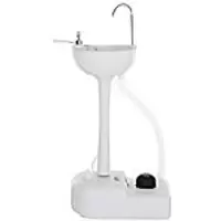 Image of Outsunny Portable Sink Grey 335 x 1030 mm