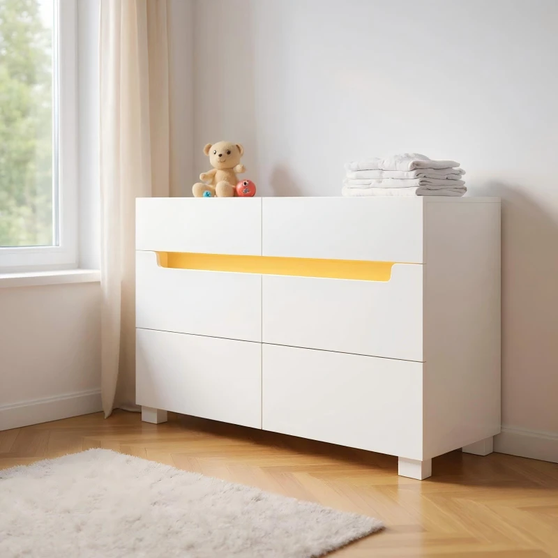 Image of Urban Meuble Modern White Cabinet with Ample Storage White unisex one size