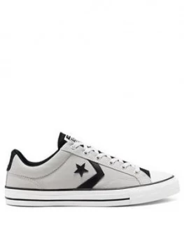 Converse Star Player - Grey/Black/White , Grey/Black/White, Size 10, Men