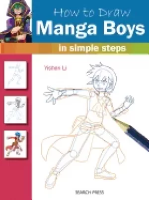 Image of how to draw manga boys in simple steps