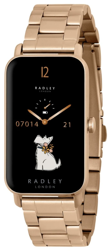 Image of Radley Series 21 Rose Gold Tone Bracelet Smart Watch