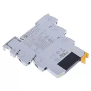 image of Phoenix Contact Interface Relay Module, Max. Forward 24 V, Max. Input 8.5 mA, 80mm Length, DIN Rail Mounting Style