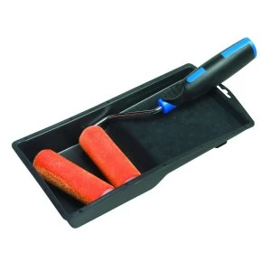Image of Wickes Mini Flock Roller Set - 4in