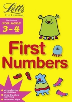 Image of First Numbers Age 3-4 Paperback
